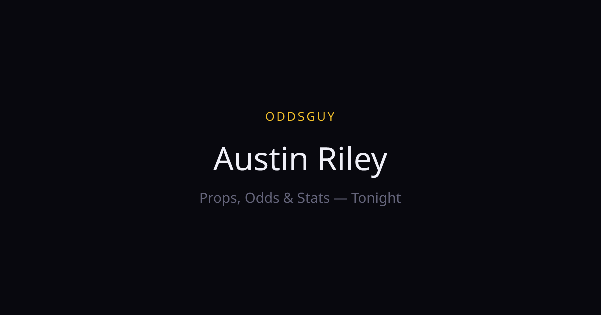 Austin Riley Props, Odds & Stats | OddsGuy