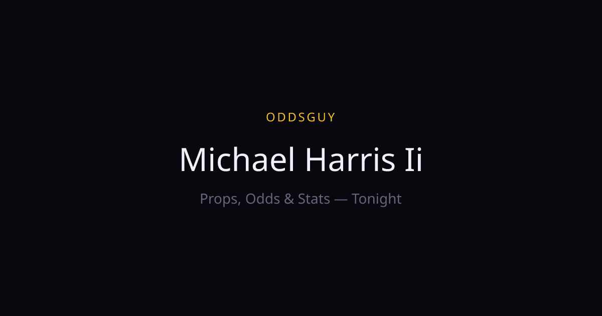 Michael Harris II Props, Odds & Stats | OddsGuy